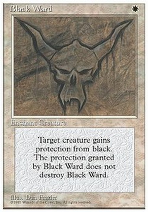 Magic: The Gathering Black Ward