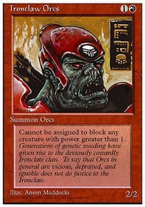 Magic: The Gathering Ironclaw Orcs