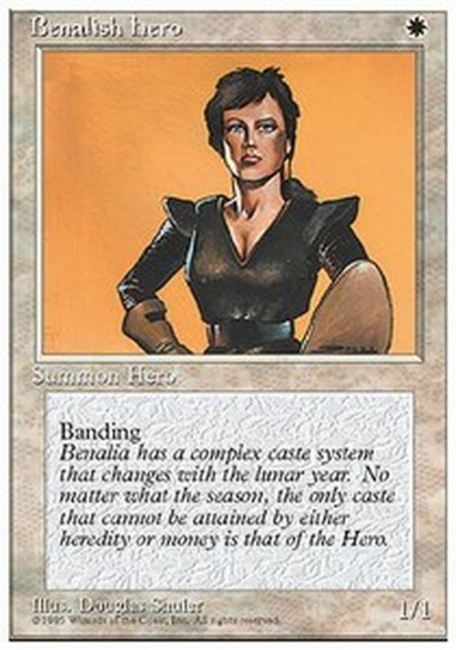 Magic: The Gathering Benalish Hero