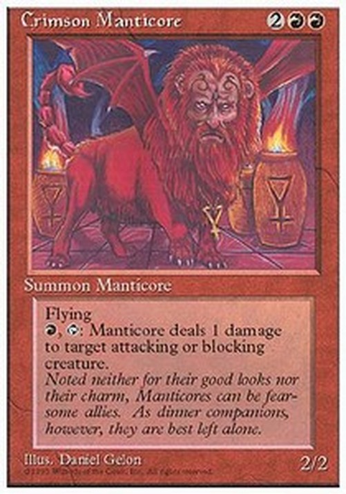 Magic: The Gathering Crimson Manticore