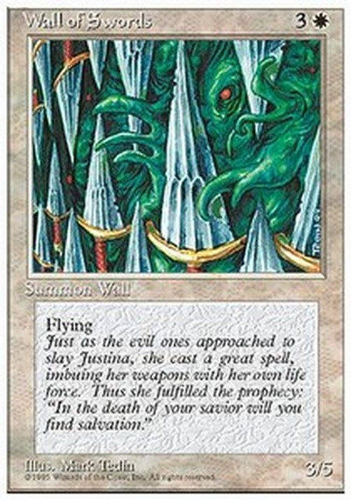 Magic: The Gathering Wall of Swords