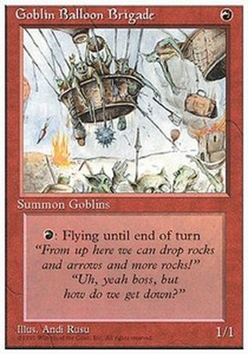 Magic: The Gathering Goblin Balloon Brigade