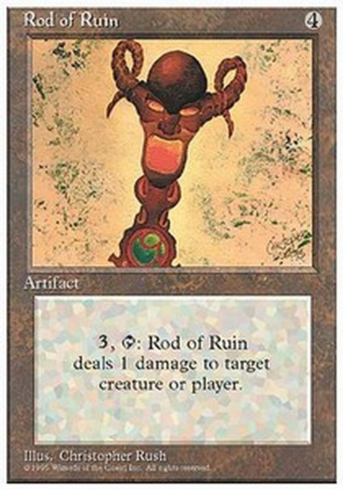 Magic: The Gathering Rod of Ruin