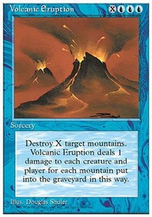 Magic: The Gathering Volcanic Eruption