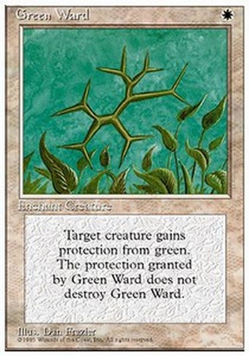 Magic: The Gathering Green Ward