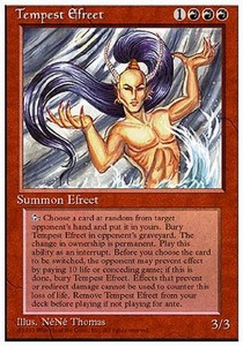 Magic: The Gathering Tempest Efreet