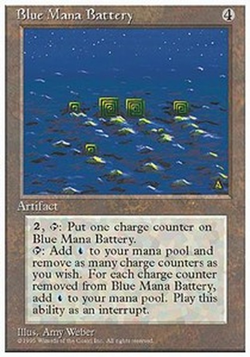 Magic: The Gathering Blue Mana Battery