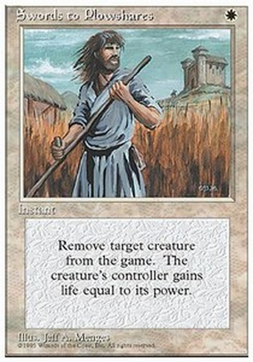 Magic: The Gathering Swords to Plowshares