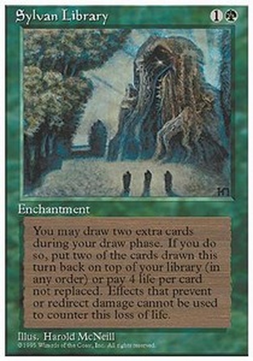 Magic: The Gathering Sylvan Library
