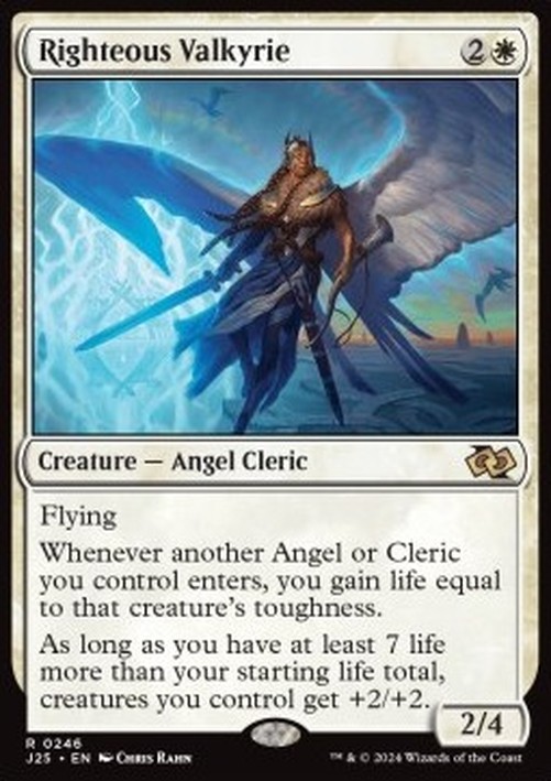 Magic: The Gathering Righteous Valkyrie