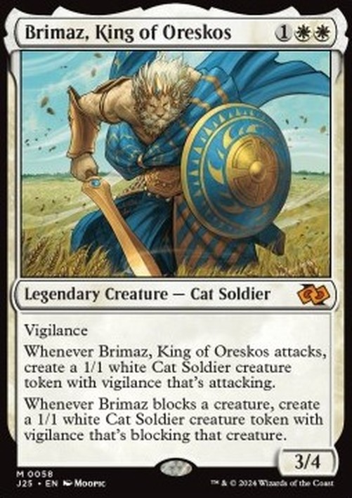 Magic: The Gathering Brimaz, King of Oreskos