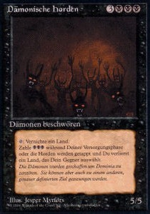 Magic: The Gathering Demonic Hordes