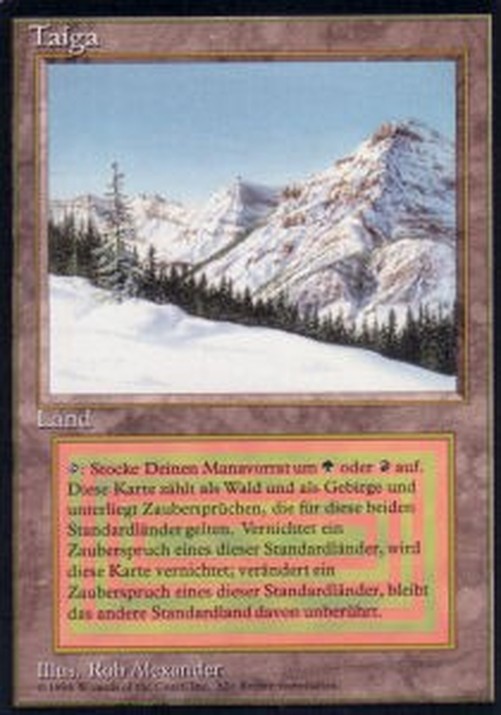 Magic: The Gathering Taiga