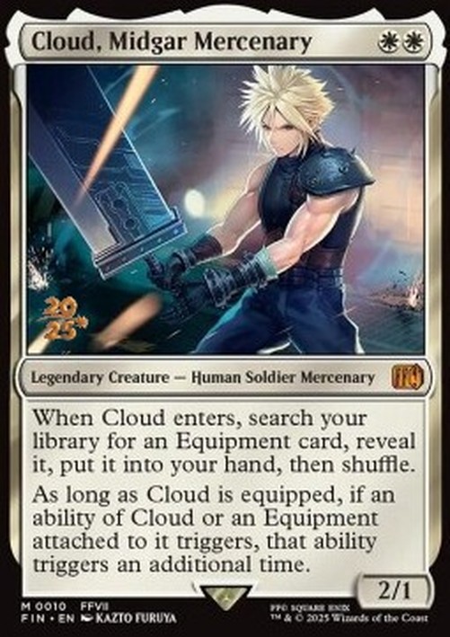 Magic: The Gathering Cloud, Midgar Mercenary