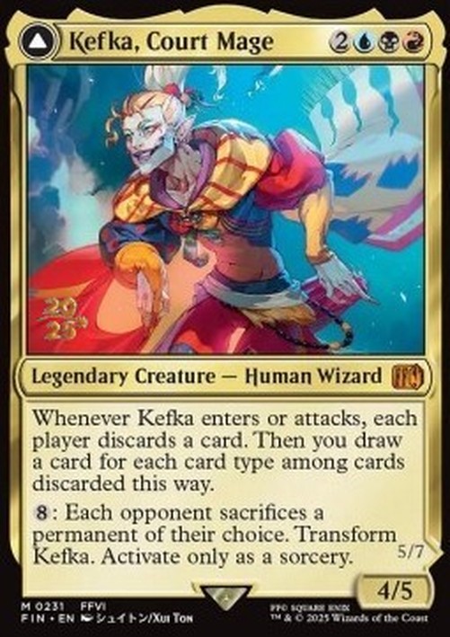 Magic: The Gathering Kefka, Court Mage // Kefka, Ruler of Ruin
