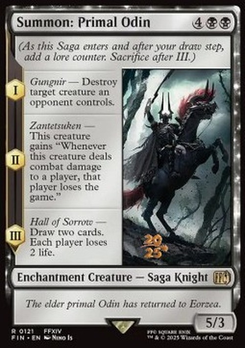 Magic: The Gathering Summon: Primal Odin