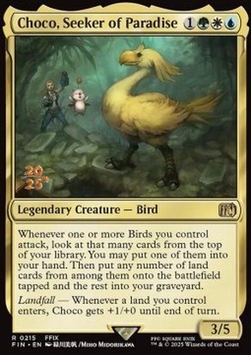 Magic: The Gathering Choco, Seeker of Paradise