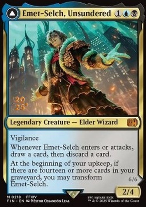 Magic: The Gathering Emet-Selch, Unsundered // Hades, Sorcerer of Eld