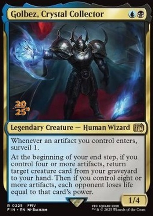 Magic: The Gathering Golbez, Crystal Collector