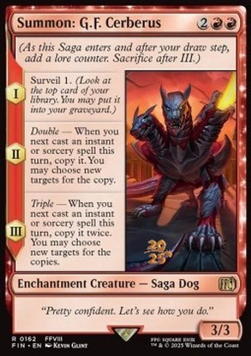 Magic: The Gathering Summon: G.F. Cerberus