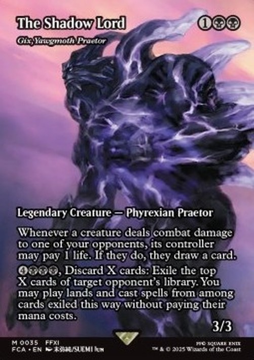 Magic: The Gathering Gix, Yawgmoth Praetor
