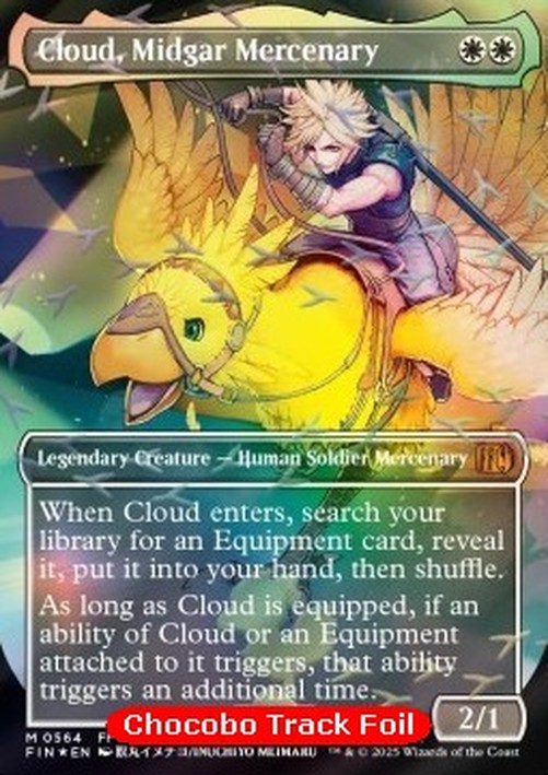 Magic: The Gathering Cloud, Midgar Mercenary (V.2)