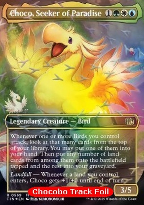 Magic: The Gathering Choco, Seeker of Paradise