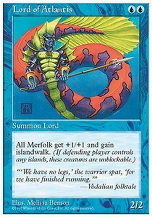 Magic: The Gathering Lord of Atlantis