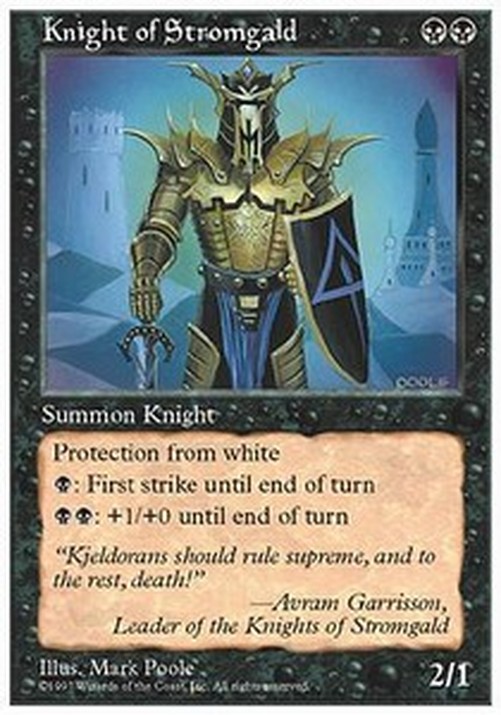 Magic: The Gathering Knight of Stromgald