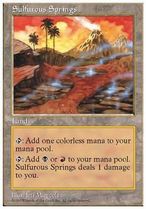 Magic: The Gathering Sulfurous Springs