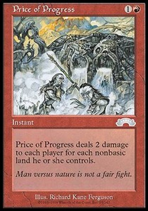 Magic: The Gathering Price of Progress