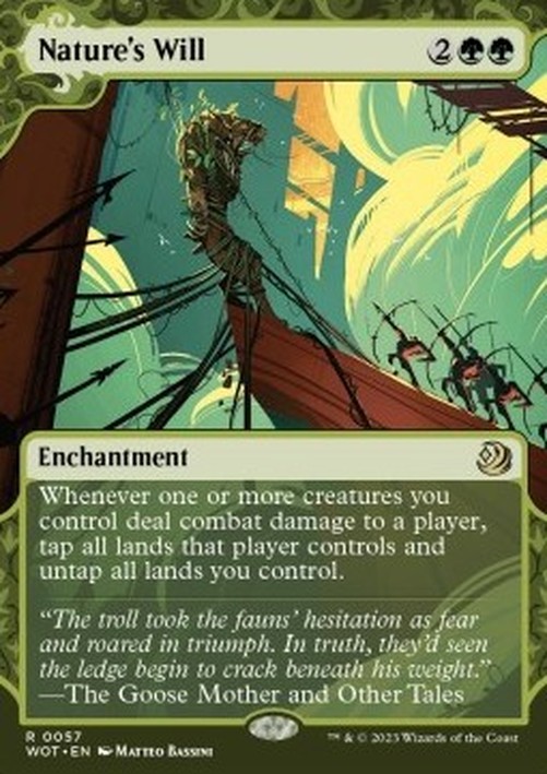 Magic: The Gathering Nature's Will (V.1)