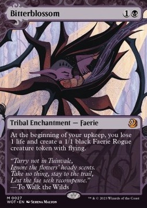 Magic: The Gathering Bitterblossom (V.1)