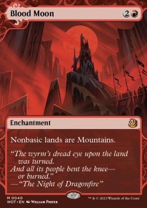 Magic: The Gathering Blood Moon (V.1)