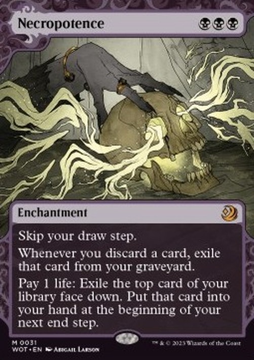 Magic: The Gathering Necropotence (V.1)
