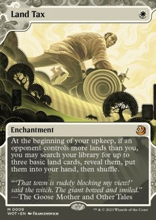 Magic: The Gathering Land Tax (V.1)