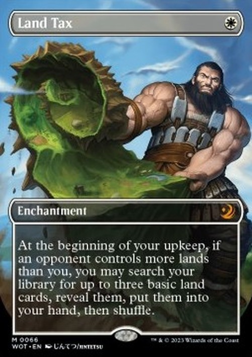 Magic: The Gathering Land Tax (V.2)