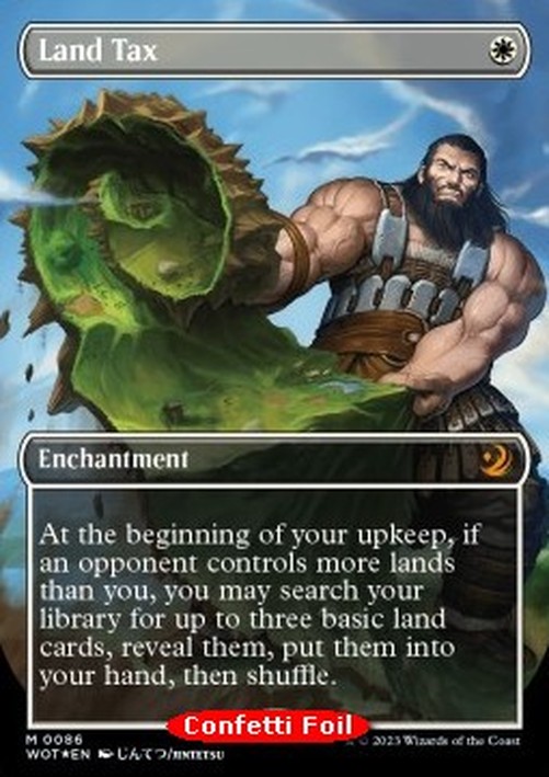 Magic: The Gathering Land Tax (V.3)
