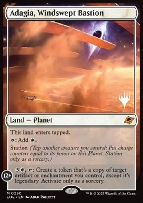 Magic: The Gathering Adagia, Windswept Bastion (V.2)