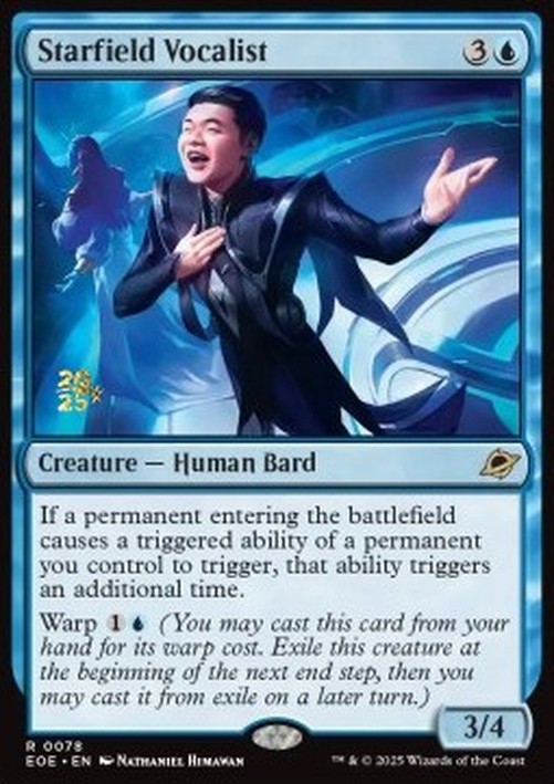 Magic: The Gathering Starfield Vocalist (V.1)