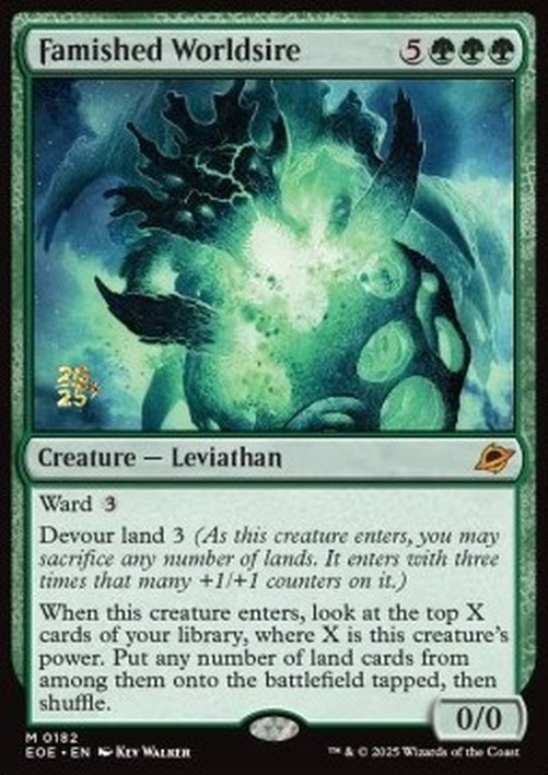 Magic: The Gathering Famished Worldsire (V.1)