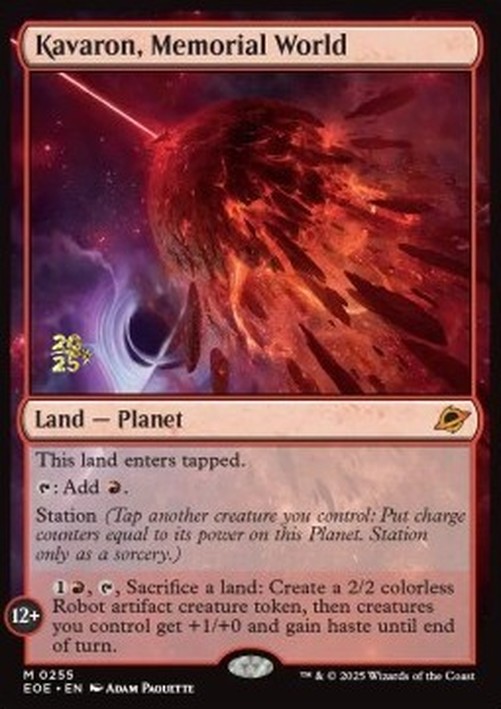 Magic: The Gathering Kavaron, Memorial World (V.1)