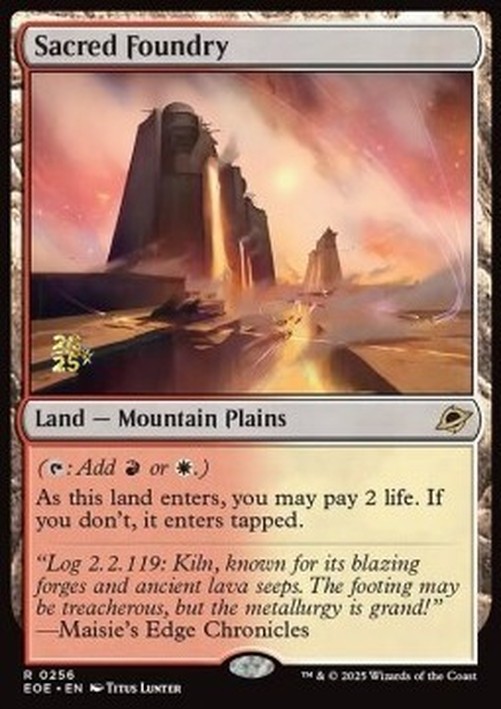 Magic: The Gathering Sacred Foundry (V.1)