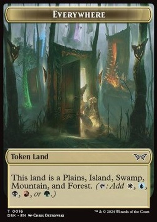 Magic: The Gathering Everywhere Token // Manifest Token (C 2/2)