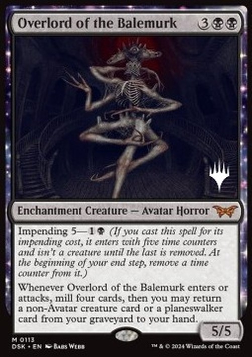 Magic: The Gathering Overlord of the Balemurk (V.2)