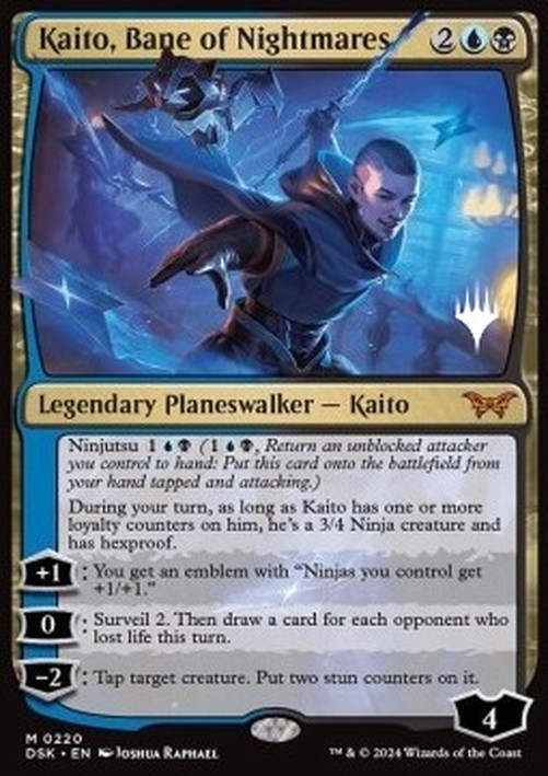 Magic: The Gathering Kaito, Bane of Nightmares (V.2)