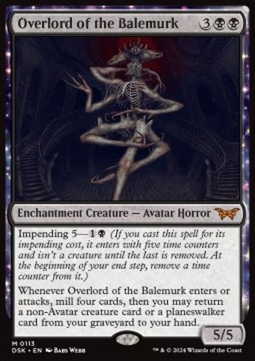 Magic: The Gathering Overlord of the Balemurk