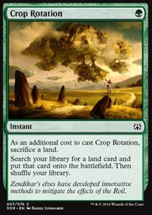 Magic: The Gathering Crop Rotation
