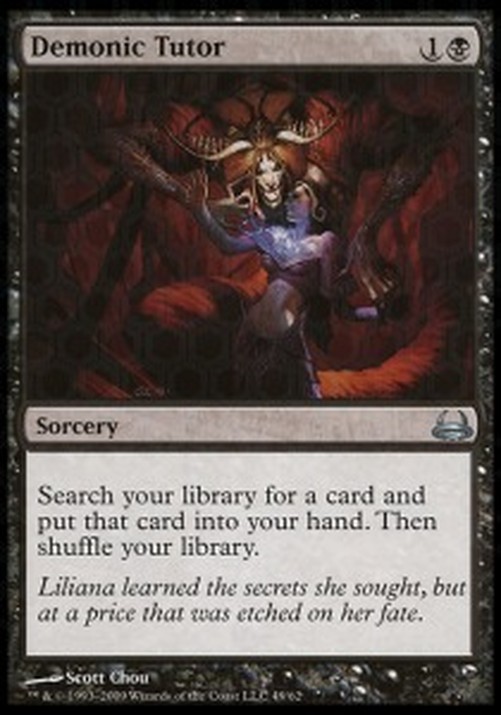 Magic: The Gathering Demonic Tutor
