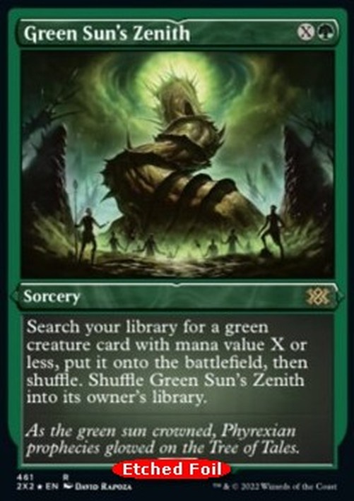 Magic: The Gathering Green Sun's Zenith